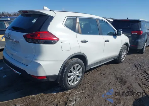 2017 Nissan Rogue S из США, поврежденный, VIN KNMAT2MV4HP614646